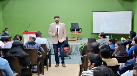 an exclusive workshop on TV Programming & Production by Mr. Ashish Pandey